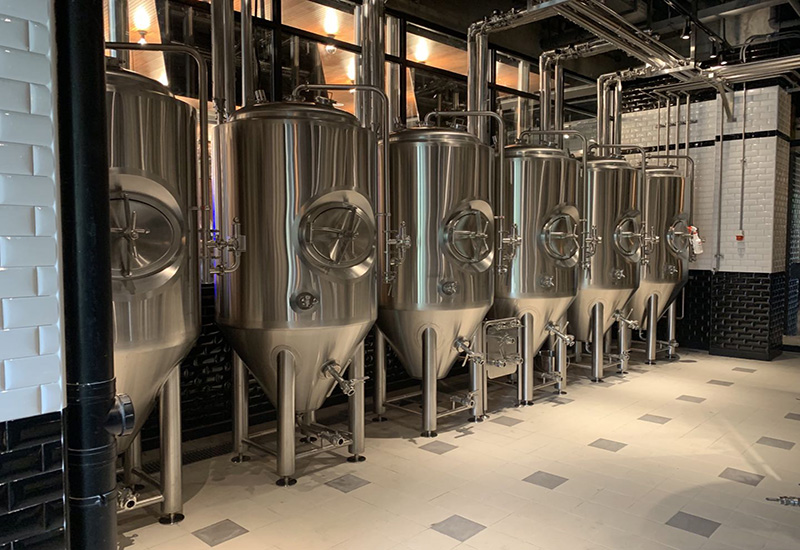 2018年5月 鹅岛百威（莆田）500L精酿啤酒交钥匙工程完成安装 (12)